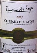 福爾熱酒莊萊昂丘甜白葡萄酒(Domaine des Forges Coteaux du Layon, Loire, France)