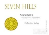 七山維歐尼干白葡萄酒(Seven Hills Viognier, Wahluke Slope, USA)