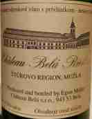 貝拉酒莊雷司令白葡萄酒(Chateau Bela Riesling, Juznoslovenska, Slovakia)