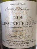 科奇亞酒莊路易斯克萊蒙唐納爾埃萊亞薩特釀紅葡萄酒(Alain Corcia Comte Louis de Clermont Tonnerre Cuvee Eleazar, Chateauneuf-du-Pape, France)