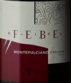 科斯塔蒂尼酒莊菲比蒙特布查諾紅葡萄酒(Antonio Costantini Febe Montepulciano d'Abruzzo, Abruzzo, Italy)