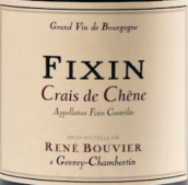 雷尼布威爾酒莊克萊德香（菲克桑村）紅葡萄酒(Rene Bouvier Crais De Chene, Fixin, France)