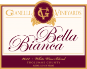 吉納利貝拉碧昂卡干白葡萄酒(Gianelli Vineyards Bella Bianca, Tuolumne County, USA)