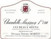 Domaine Thierry Mortet Aux Beaux Bruns, Chambolle-Musigny Premier Cru, France