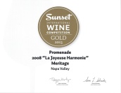 普曼納德歡樂干紅葡萄酒(Promenade La Joyeuse Harmonie, Napa Valley, USA)