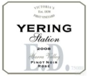 優(yōu)伶酒莊ED黑皮諾桃紅葡萄酒(Yering Station E.D. Pinot Noir Rose, Yarra Valley, Australia)