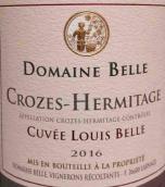 蓓樂酒莊路易斯蓓樂特釀紅葡萄酒(Domaine Belle Cuvee Louis Belle, Crozes-Hermitage, France)