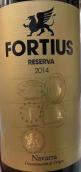 瓦卡羅酒莊福爾提斯珍藏紅葡萄酒(Bodegas Valcarlos Fortius Reserva, Navarra, Spain)