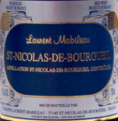 勞倫·邁比魯圣尼古拉斯布爾蓋伊紅葡萄酒(Domaine Laurent Mabileau St Nicolas de Bourgueil, Loire Valley, France)