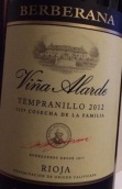 貝爾貝拉納阿拉德丹魄干紅葡萄酒(Bodegas Berberana Vina Alarde Tempranillo, Rioja DOCa, Spain)