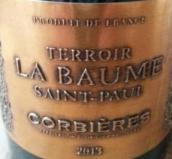 博美酒莊圣保羅紅葡萄酒(Domaine la Baume Terroir Saint-Paul, Corbieres, France)