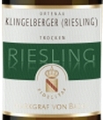 巴登侯爵可伶格奧特瑙雷司令干白葡萄酒(Weingut Markgraf Von Baden Klingelberger Riesling Trocken Ortenau, Baden, Germany)