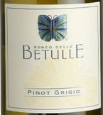 龍科德勒貝圖酒莊灰皮諾白葡萄酒(Ronco delle Betulle Pinot Grigio, Friuli-Venezia Giulia, Italy)