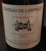 康普濟侍酒師干紅葡萄酒(Chateau de Campuget La Sommeliere, Costieres de Nimes, France)