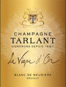 塔蘭金玉滿園酩釀莫尼耶特極干型白香檳(Tarlant La Vigne d'Or Blanc de Meunier Extra Brut, Champagne, France)