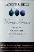 杰卡斯三原味西拉-歌海娜-丹魄干紅葡萄酒(Jacob's Creek Three Vines Shiraz-Grenache-Tempranillo, South Eastern Australia, Australia)