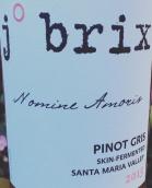 喬迪·布里克斯酒莊諾米阿莫里斯灰皮諾桃紅葡萄酒(j. Brix Wines Nomine Amoris Pinot Gris Rose, Santa Maria Valley, USA)