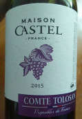 梅森卡斯特爾梅洛干紅葡萄酒(Maison Castel Merlot, Comte Tolosan, France)