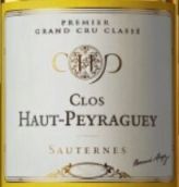奥派瑞贵腐甜白葡萄酒(Clos Haut-Peyraguey, Sauternes, France)