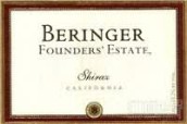 貝靈哲創(chuàng)始園西拉干紅葡萄酒(Beringer Founders' Estate Shiraz, California, USA)