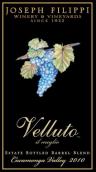 約瑟夫·菲力比酒莊威爾露梅格麗混釀干紅葡萄酒(Joseph Filippi Winery & Vineyards Velluto il Meglio, Cucamonga Valley, USA)