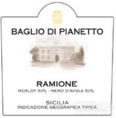 巴尼皮亞內(nèi)托酒莊拉米恩紅葡萄酒(Baglio di Pianetto Ramione Rosso Sicilia IGT, Sicily, Italy)