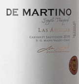 德馬丁諾單一園安吉拉赤霞珠干紅葡萄酒(De Martino Single Vineyard Las Aguilas Cabernet Sauvignon, Maipo Valley, Chile)