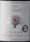 圣朱莉特酒莊科朗混釀紅葡萄酒(Villa San Juliette Chorum Red, Paso Robles, USA)