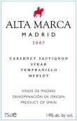 阿爾塔馬卡赤霞珠西拉丹魄美洛干紅葡萄酒(Alta Marca Cabernet Sauvignon Syrah Tempranillo Merlot, Madrid, Spain)