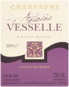 阿蘭·維賽勒酒莊安托萬(wàn)極干型香檳(Champagne Alain Vesselle Antoine Vesselle Brut, Champagne, France)