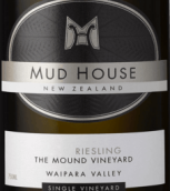 穆德酒莊山丘雷司令白葡萄酒(Mud House The Mound Riesling, Waipara, New Zealand)