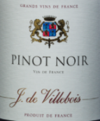 維耶布瓦酒莊黑皮諾紅葡萄酒(Domaine J. de Villebois Pinot Noir, Loire Valley, France)