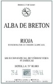 Bodegas Breton 'Alba de Breton' Reserva, Rioja DOCa, Spain