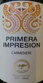 普美拉印象佳美娜紅葡萄酒(Primera Impresion Carmenere, Central Valley, Chile)