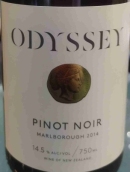 奧德賽酒莊黑皮諾紅葡萄酒(Odyssey Pinot Noir, Marlborough, New Zealand)