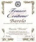 Franco Conterno Bussia Munie, Barolo DOCG, Piedmont, Italy