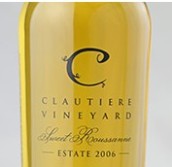 克拉帝爾瑚珊甜白葡萄酒(Clautiere Vineyard Estate Sweet Roussanne, Paso Robles, USA)