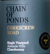 龐德酒莊盤(pán)山公路霞多麗白葡萄酒(Chain of Ponds The Corkscrew Road Chardonnay, Adelaide Hills, Australia)