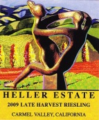 海勒酒莊晚收雷司令甜白葡萄酒(Heller Estate Late Harvest Riesling, Carmel Valley, USA)