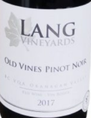 朗酒莊老藤黑皮諾紅葡萄酒(Lang Vineyards Old Vines Pinot Noir, Okanagan Valley VQA, Canada)