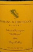 貝希酒莊赤油墨特級園羅得2赤霞珠干紅葡萄酒(Behrens and Hitchcock Ink Grade Vineyard Lot 2 Cabernet Sauvignon, Napa Valley, USA)