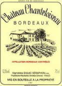 香特萊索酒莊干紅葡萄酒(Chateau Chanteloiseau, Bordeaux, France)