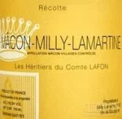 拉夫伯爵继承者（马贡-米莉-拉玛丁村）白葡萄酒(Les Heritiers du Comte Lafon Macon-Milly-Lamartine, Burgundy, France)