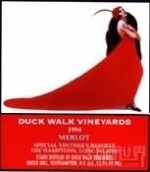 Duck Walk Vineyards Merlot, North Fork of Long Island, USA