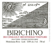 比利奇諾別克索德莊園老藤神索干紅葡萄酒(Birichino Bechthold Vineyard Cinsault Old Vines, California, USA)