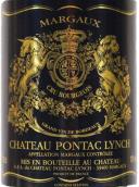 龐太酒莊紅葡萄酒(Chateau Pontac Lynch, Margaux, France)