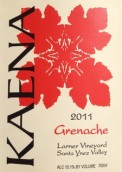 凱納蘭納園歌海娜干紅葡萄酒(Kaena Larner Vineyard Grenache, Santa Ynez Valley, USA)