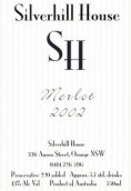 銀山園梅洛干紅葡萄酒(Silverhill House Merlot, NSW, Australia)