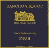 蘭徹付露德家族園西拉干紅葡萄酒(Rancho Sisquoc Winery Flood Family Vineyards Syrah, Santa Barbara County, USA)