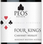 皮爾斯王子赤霞珠-梅洛干紅葡萄酒(Peos Estate Wines Four Kings Cabernet Merlot, Manjimup, Australia)